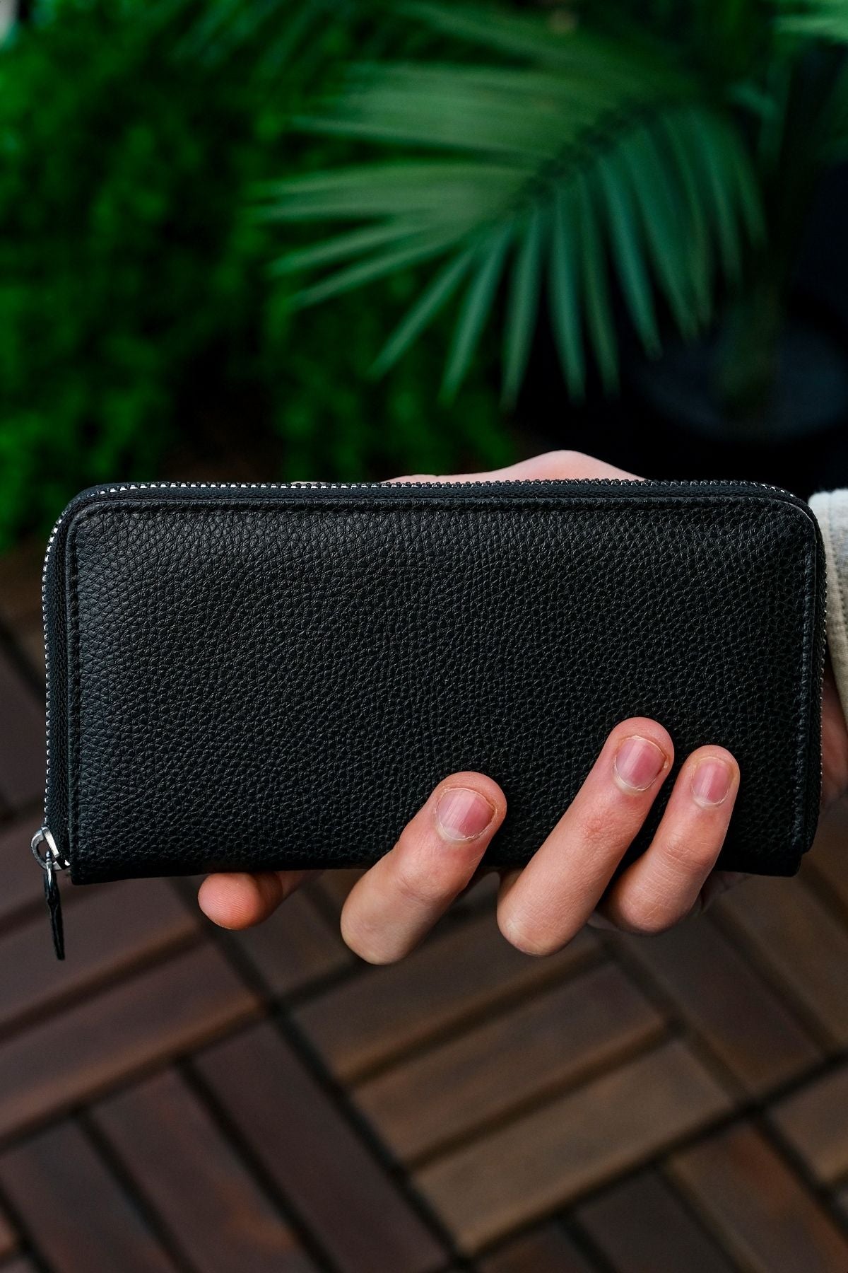 محفظة VANİLLA لون أسود