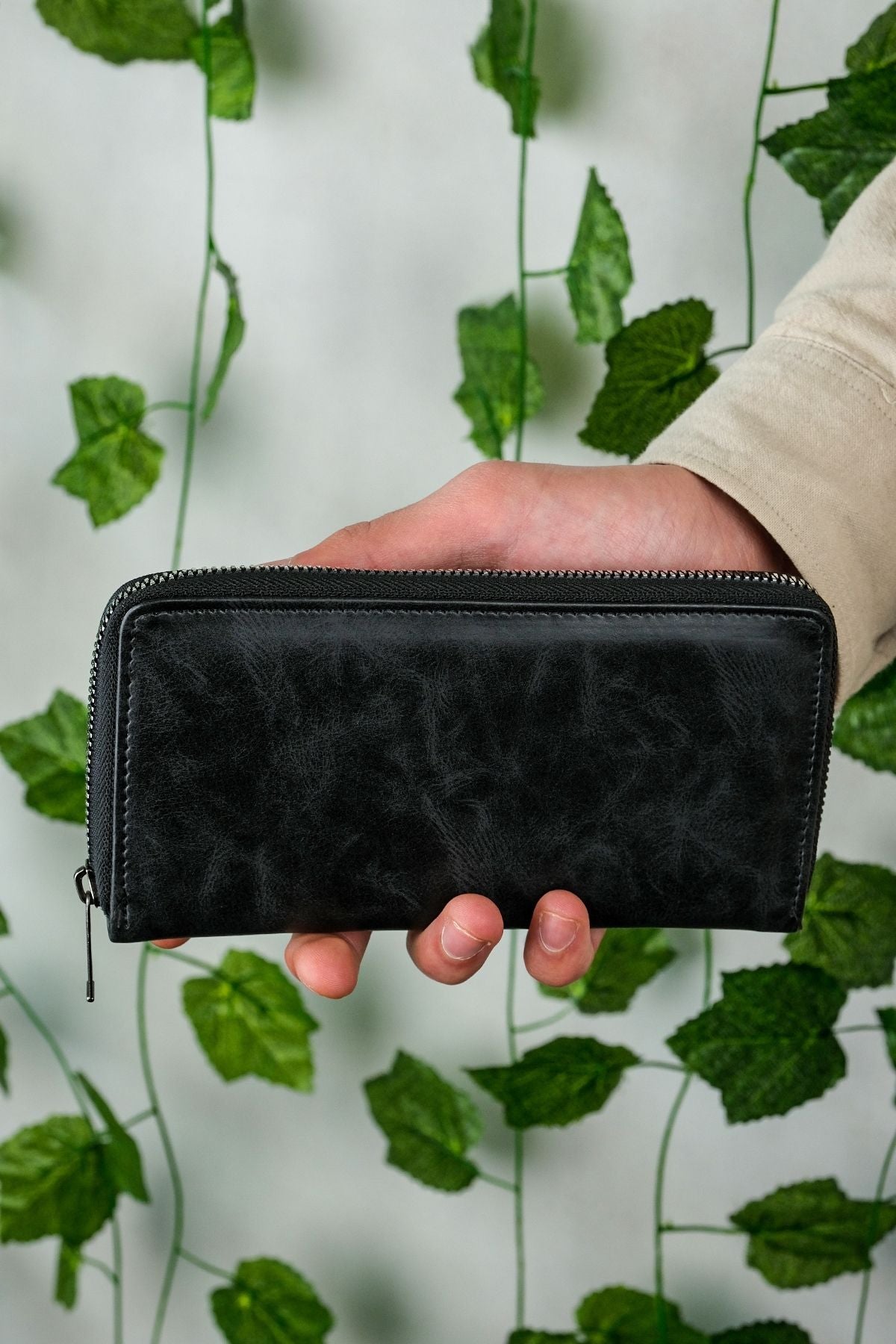 محفظة VANİLLA لون أسود