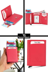 محفظة Tonny Black لون زهري