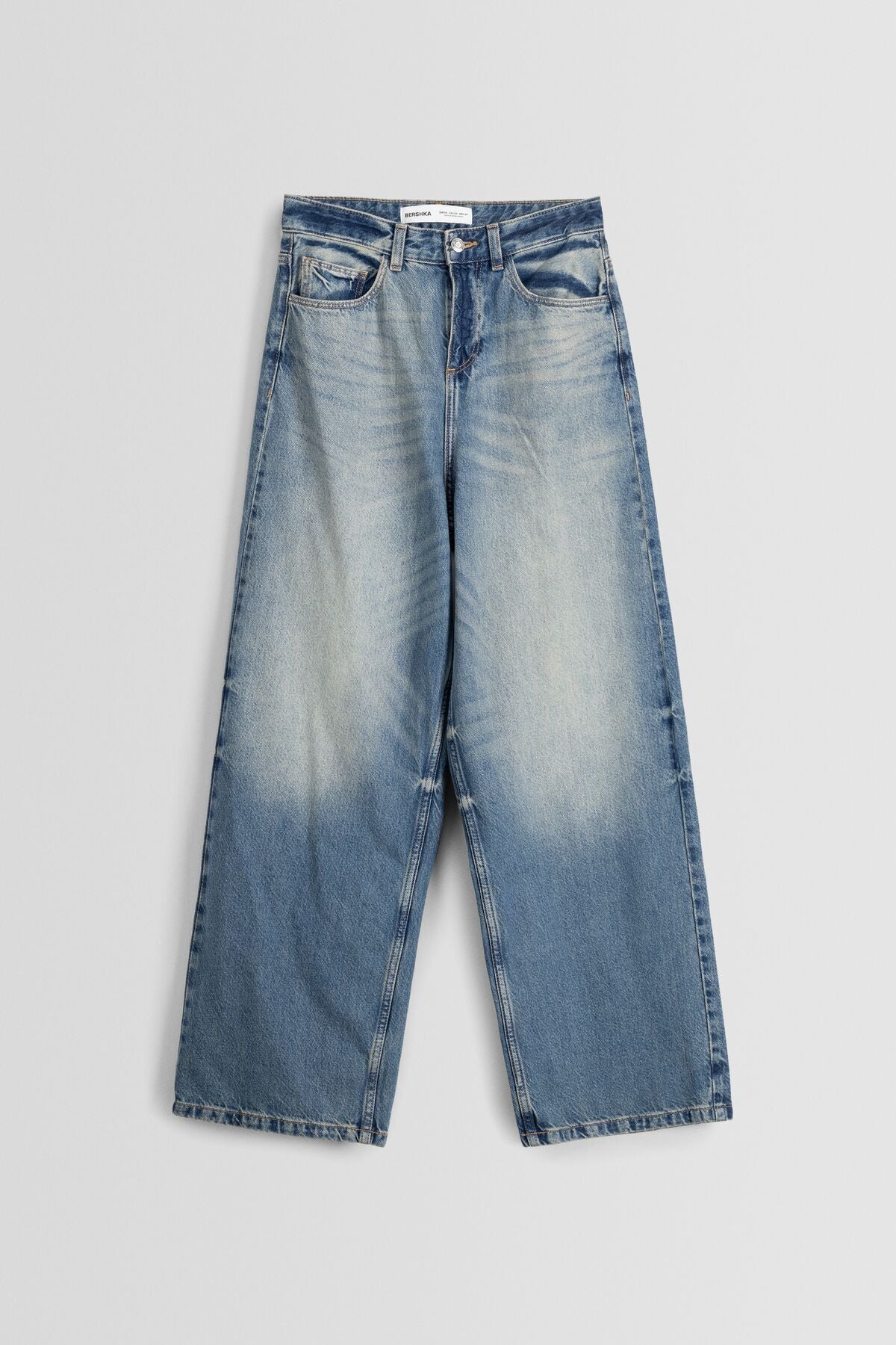 جينز Bershka لون أزرق