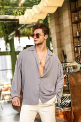 قميص Gray Clothing لون رمادي