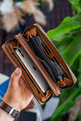 محفظة Garbalia لون بني