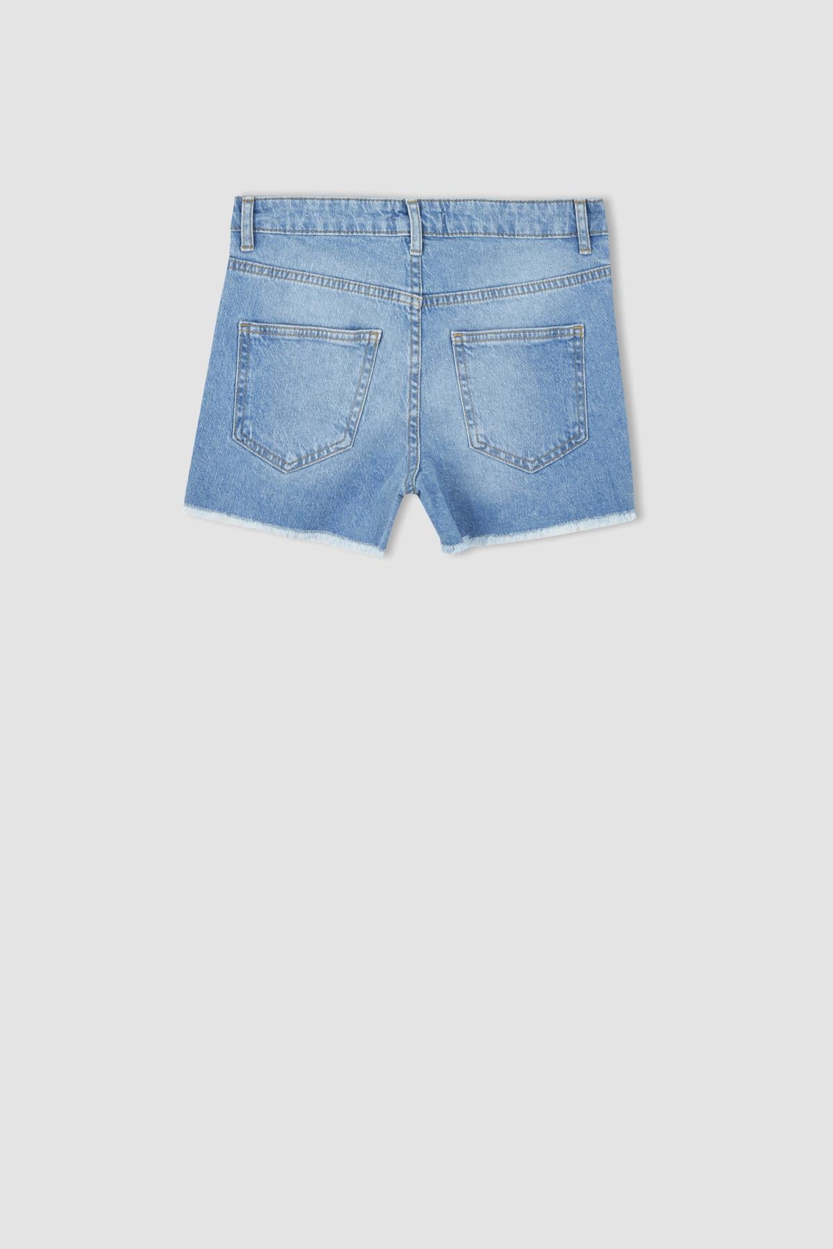 جينز Defacto لون أزرق