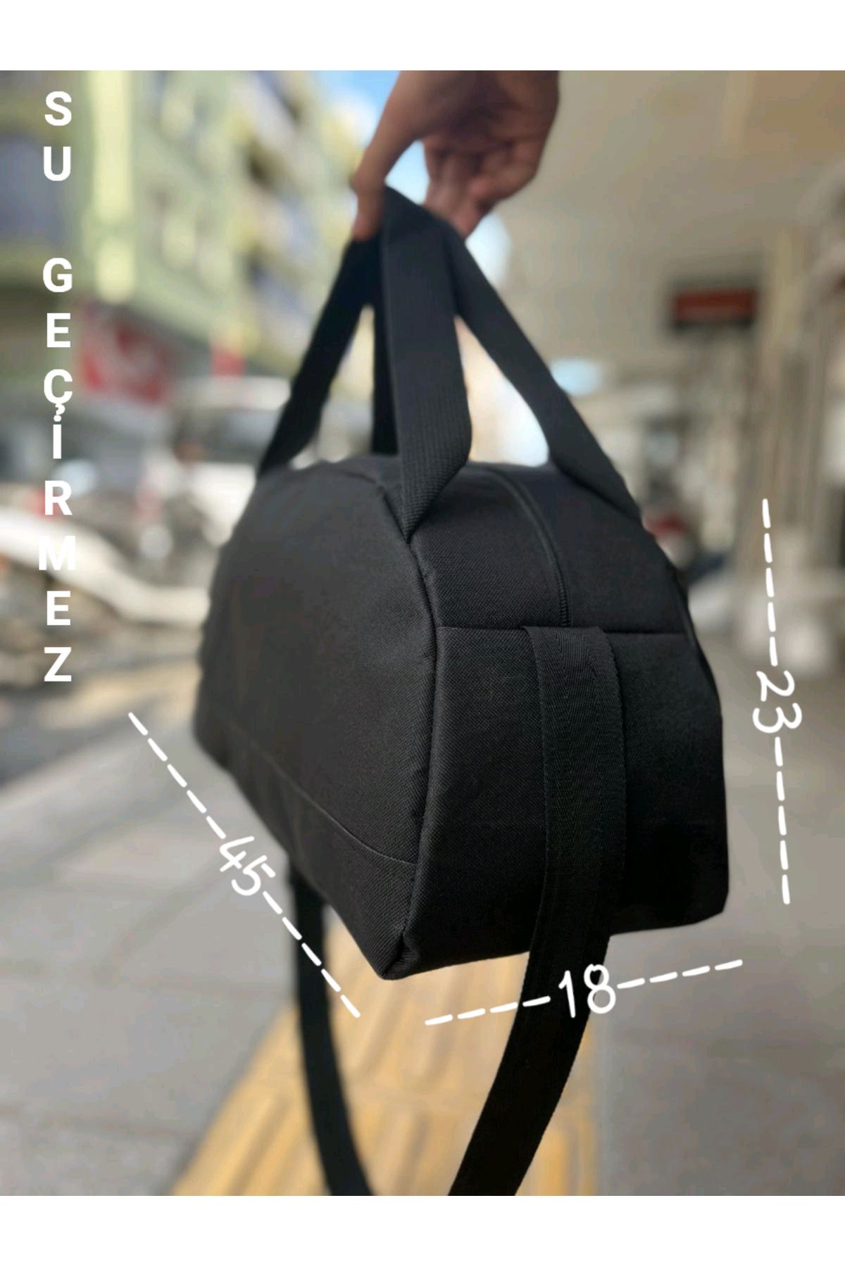 حقيبة رياضية ÇANTA لون أسود