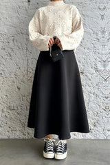تنورة للمحجبات CNG MODA لون أسود