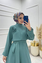 أفارول Neşeli Butik لون أخضر