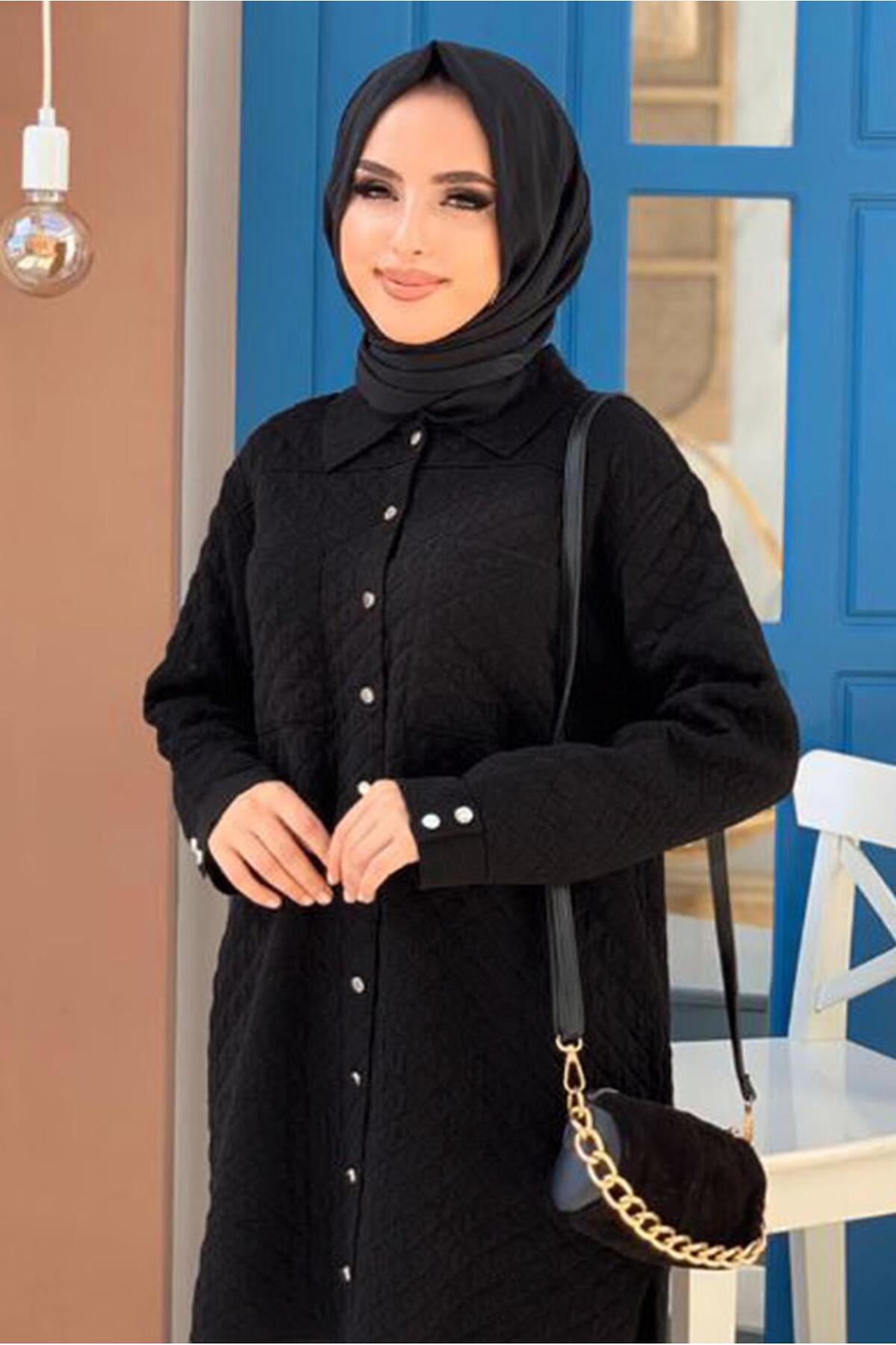 تونيك TRENDTESETTÜR لون أسود