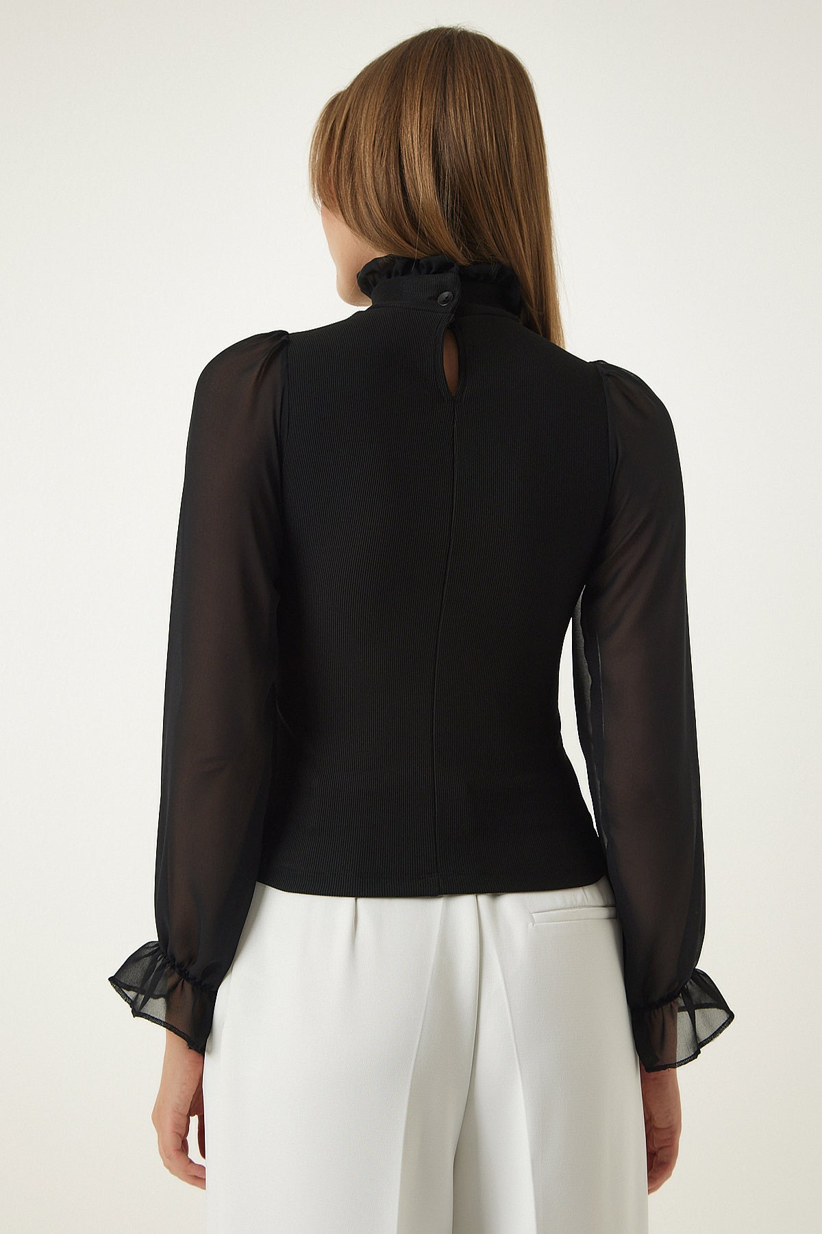 بلوزة Happiness İstanbul لون أسود