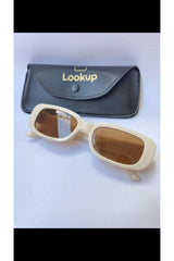 نظارة شمسية LOOKUP لون أبيض