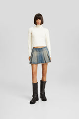 كنزة Bershka لون بيج