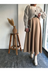تنورة CNG MODA لون بني