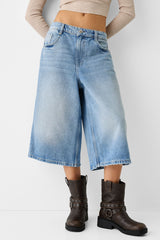 شورت Bershka لون أزرق