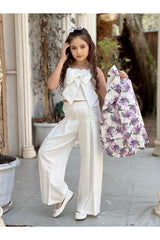 بدلة By Feyza Kids Collection لون بنفسجي