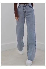 جينز LAMİRAMOOD لون أزرق