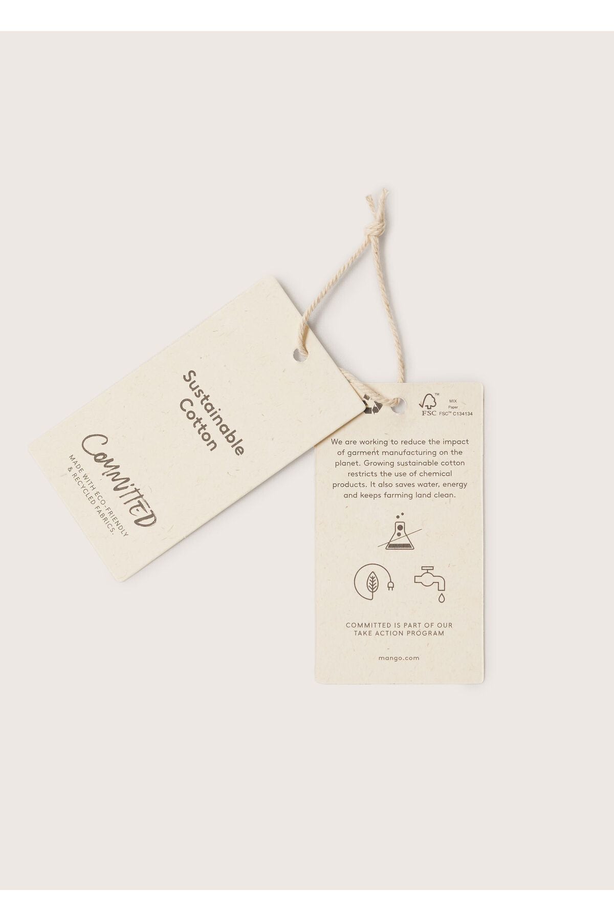 جينز MANGO لون أزرق