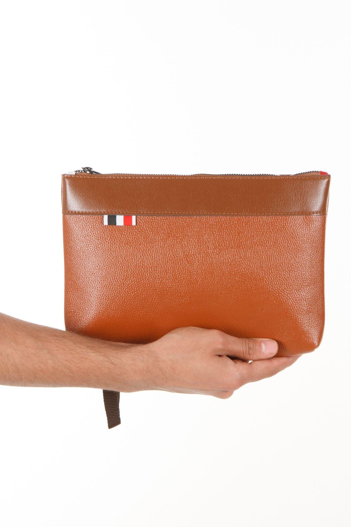 حقيبة يد CERFF LEATHER CLUP لون بني