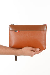 حقيبة يد CERFF LEATHER CLUP لون بني