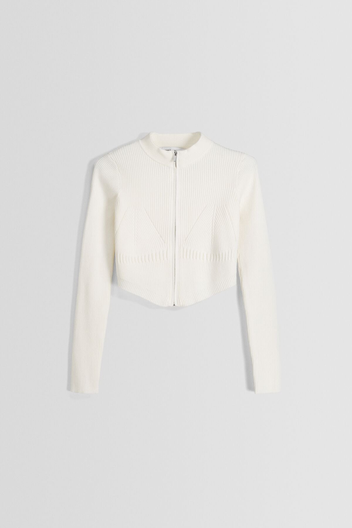 جاكيت خفيف Bershka لون بيج