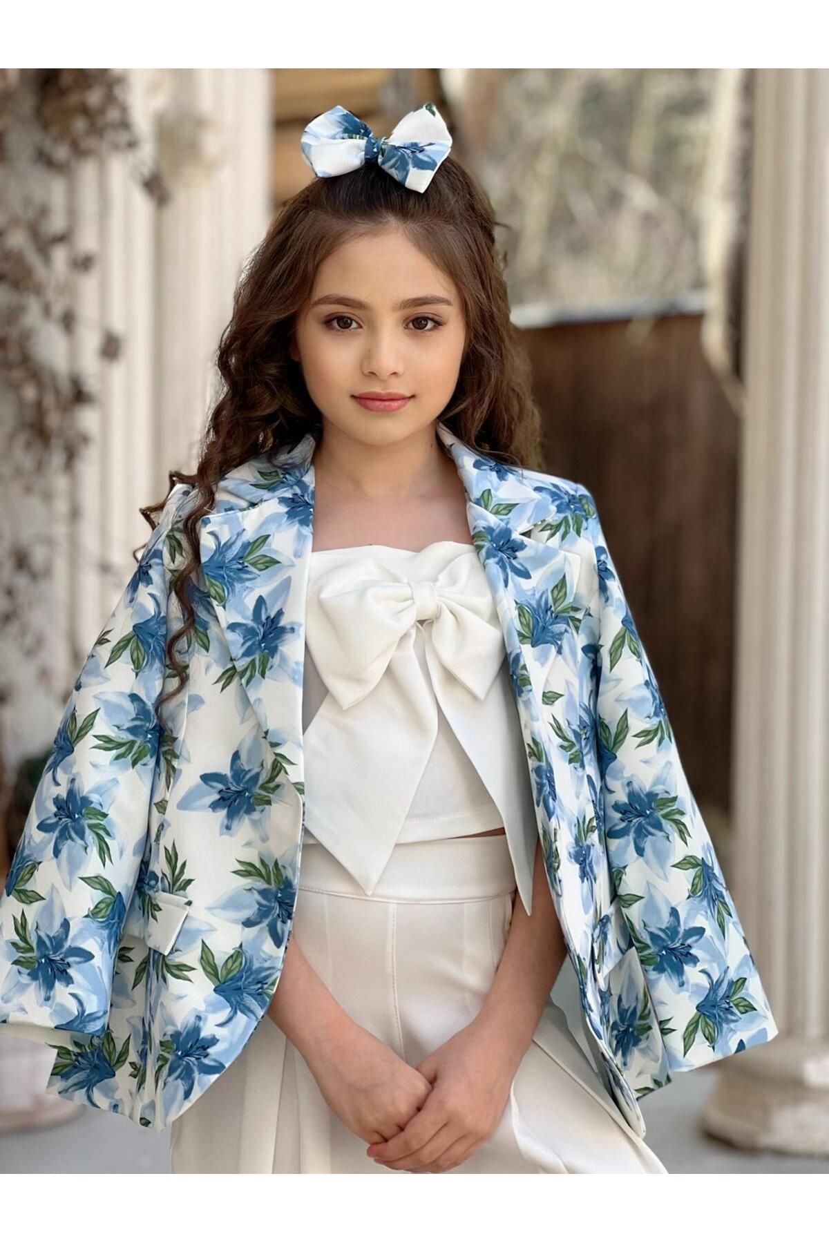 بدلة By Feyza Kids Collection لون أزرق