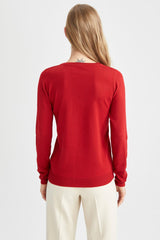 كنزة Defacto لون أحمر