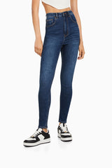 جينز Bershka لون أزرق