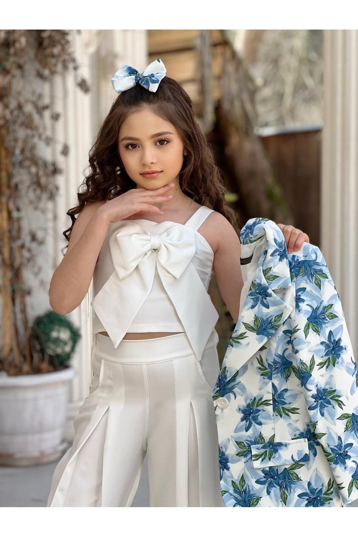 بدلة By Feyza Kids Collection لون أزرق