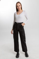 جينز Darkly Jeans لون أسود