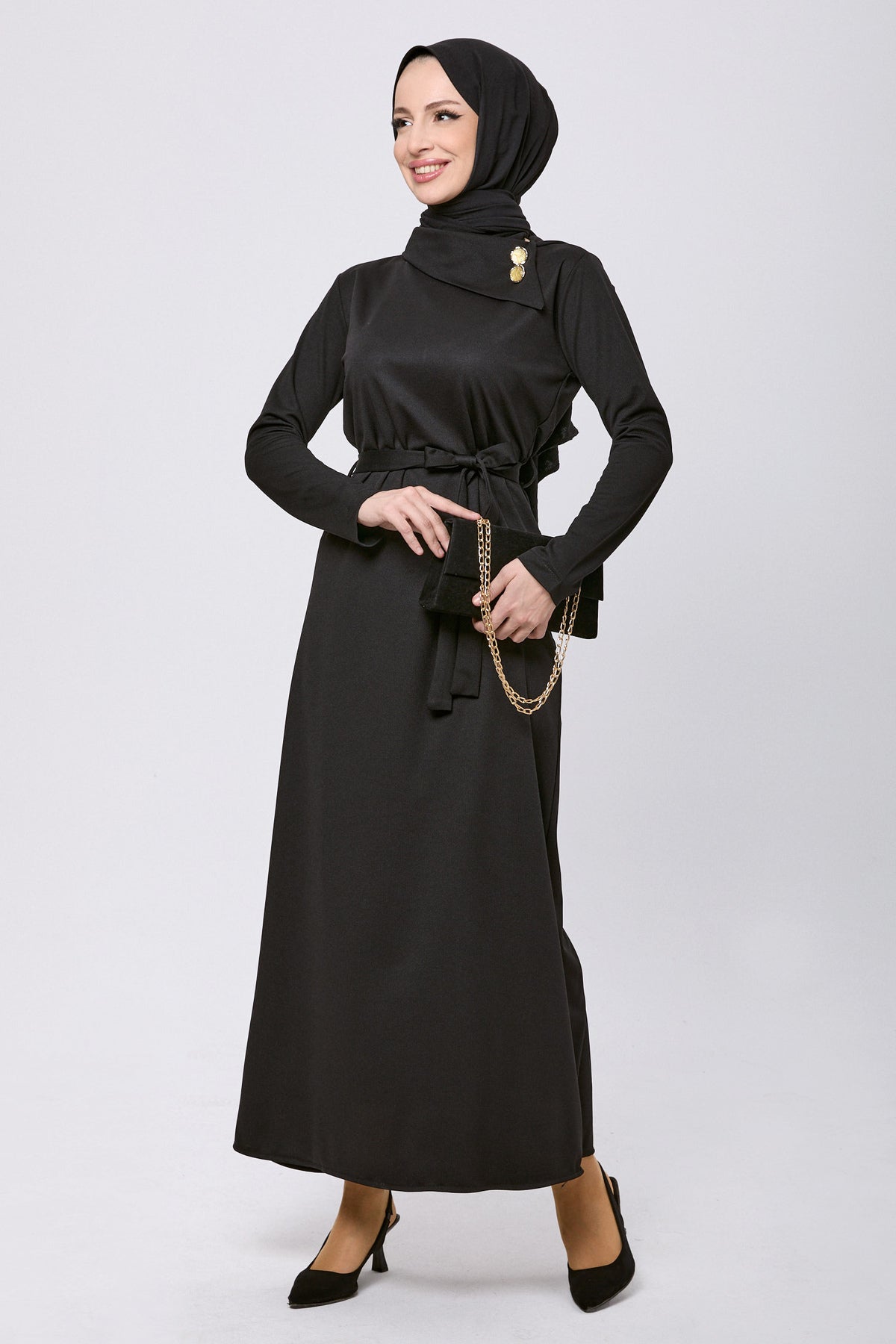 فستان TOFİSA لون أسود
