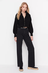 جينز Livik لون أسود