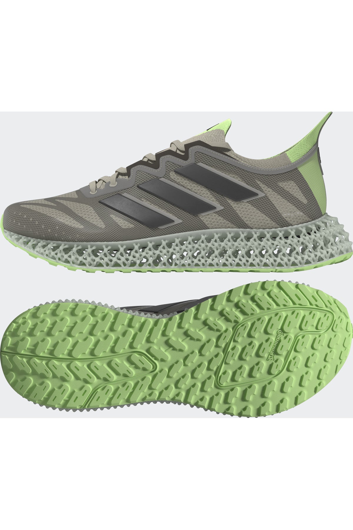 حذاء الجري adidas لون بنفسجي