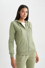 جاكيت خفيف Defacto لون كاكي