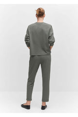 كنزة MANGO لون رمادي