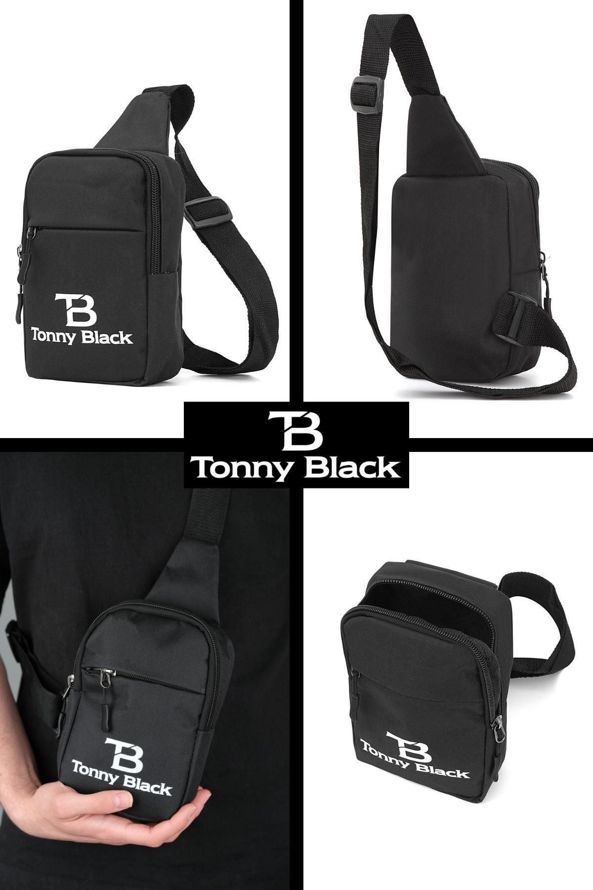 حقيبة كتف Tonny Black لون أسود