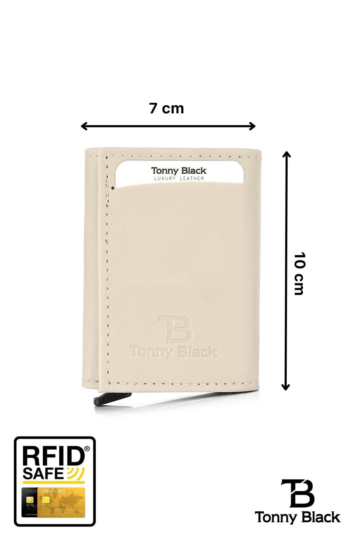 محفظة Tonny Black لون بيج