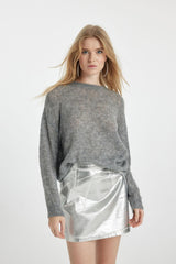 كنزة Defacto لون رمادي