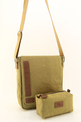 حقيبة كتف عملية HNB لون بني