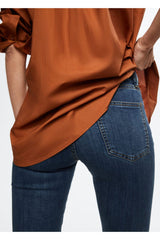 جينز MANGO لون أزرق