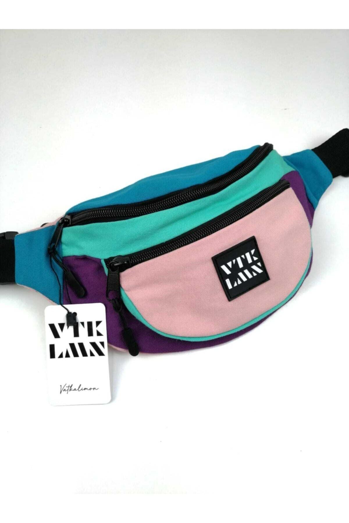 حقيبة خصر Vatkalimon لون أبيض