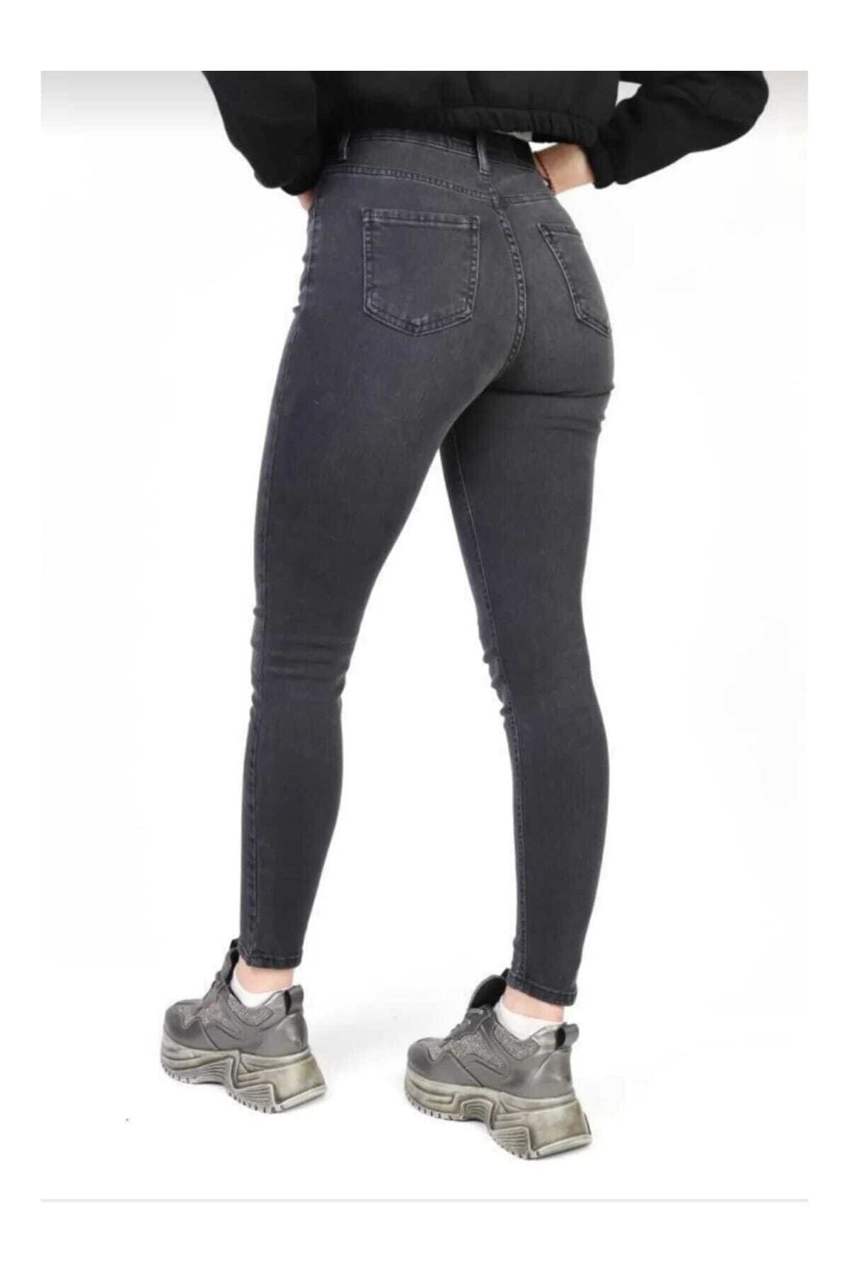 جينز geenz manifacture لون رمادي