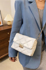 حقيبة كتف bag&more لون أبيض