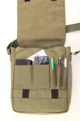 حقيبة كتف عملية HNB لون كاكي