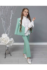 بدلة By Feyza Kids Collection لون أخضر