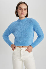 كنزة Defacto لون أزرق