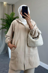 طقم HAZA MODA لون بيج