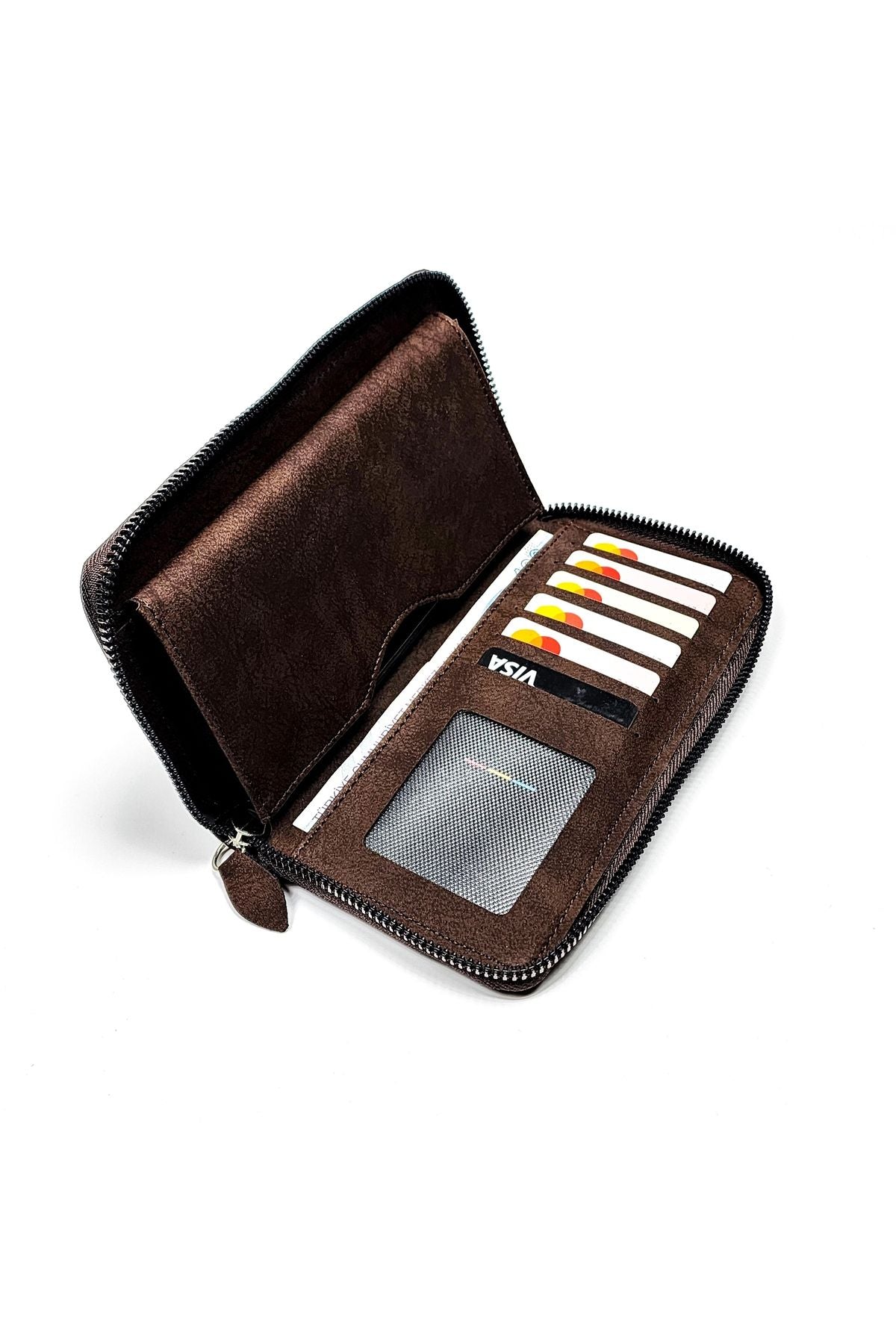 محفظة VANİLLA لون بني