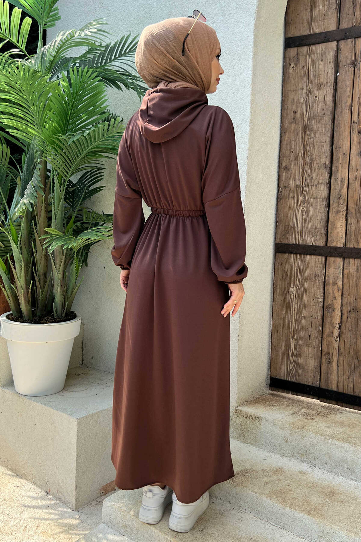 فستان TOFİSA لون بني