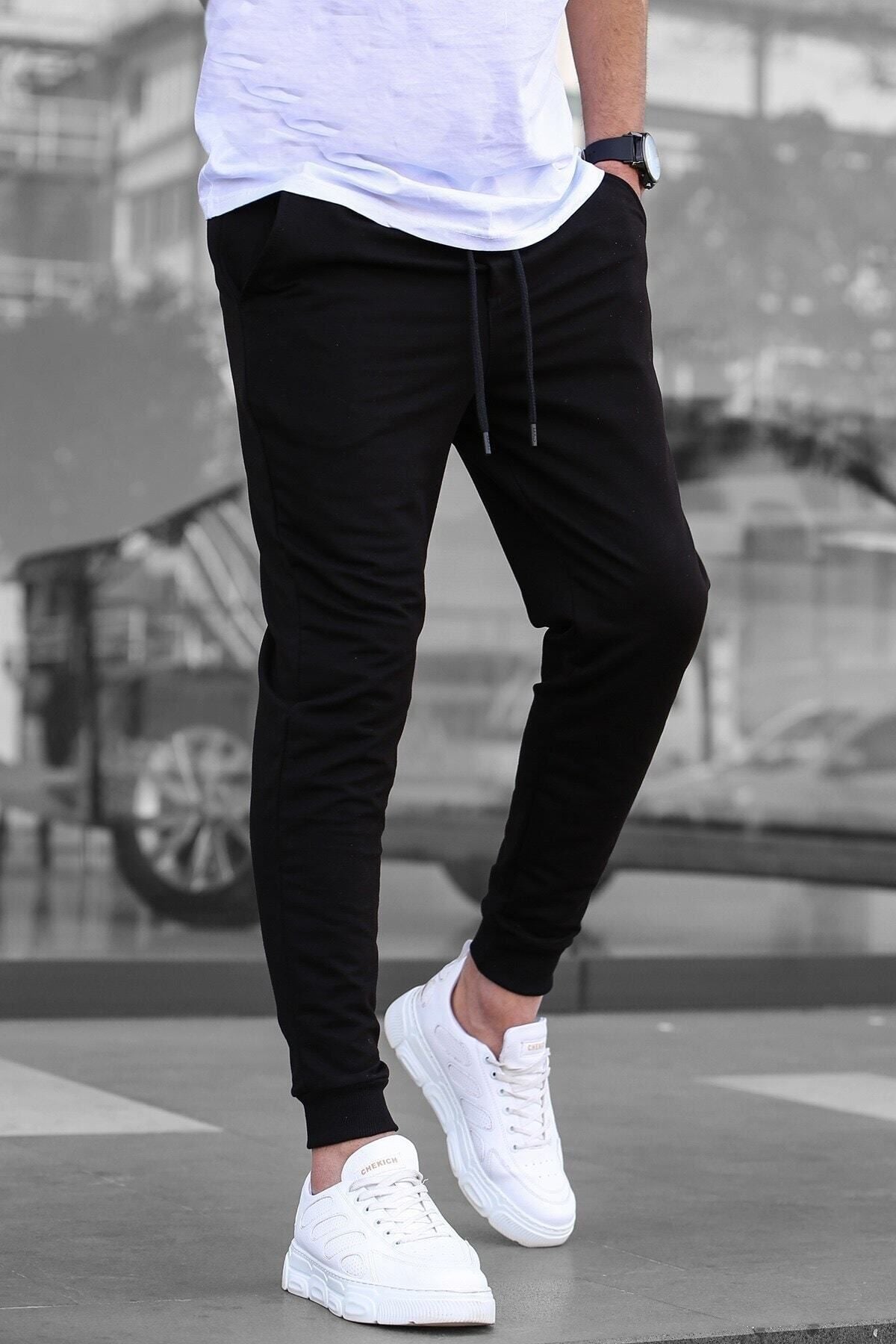 بنطال رياضي Tight Lady لون أسود