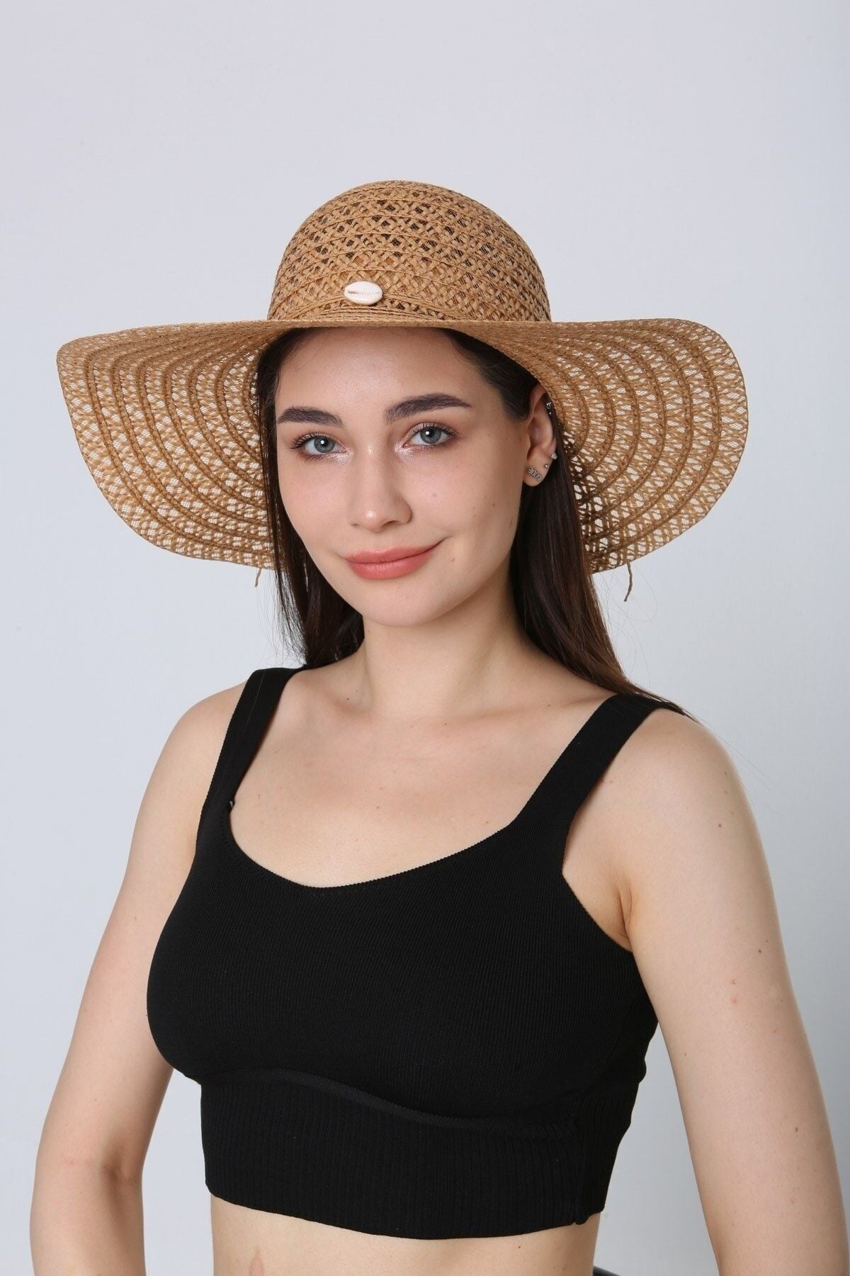 قبعة Luminos Butik لون بني