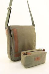 حقيبة كتف عملية HNB لون كاكي