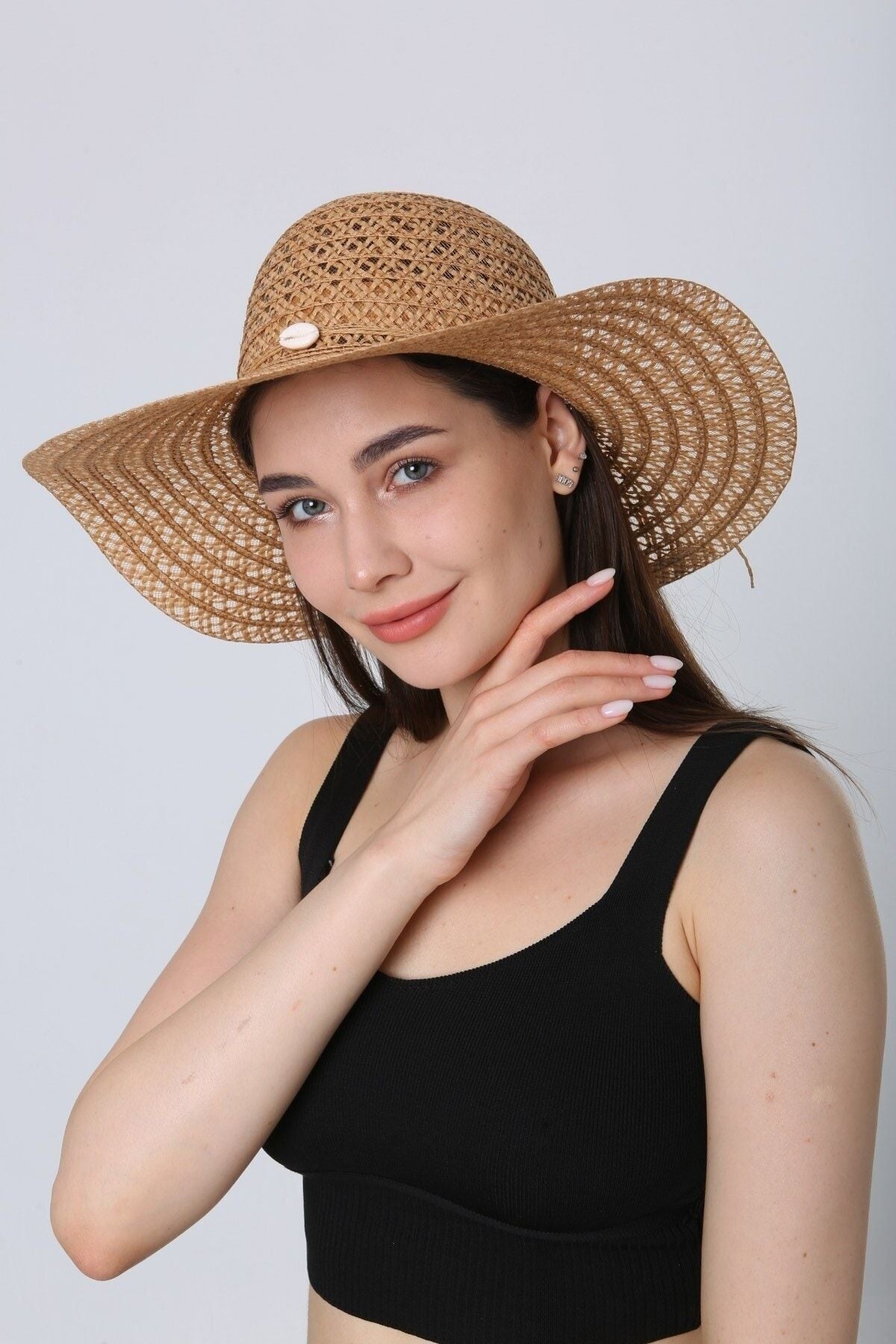 قبعة Luminos Butik لون بني
